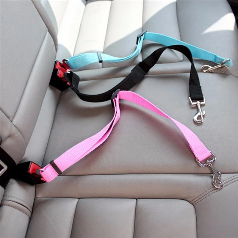 Adjustable Pet Car Seat Belt – Keep Pets Safe