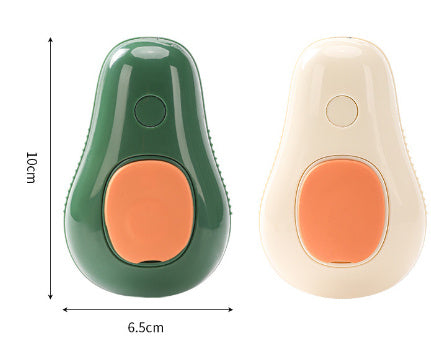 Avocado-Shaped Pet Steam Brush